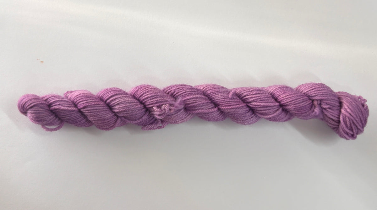 Botanical Yarn Hydrangea Harlequin Mini Skein