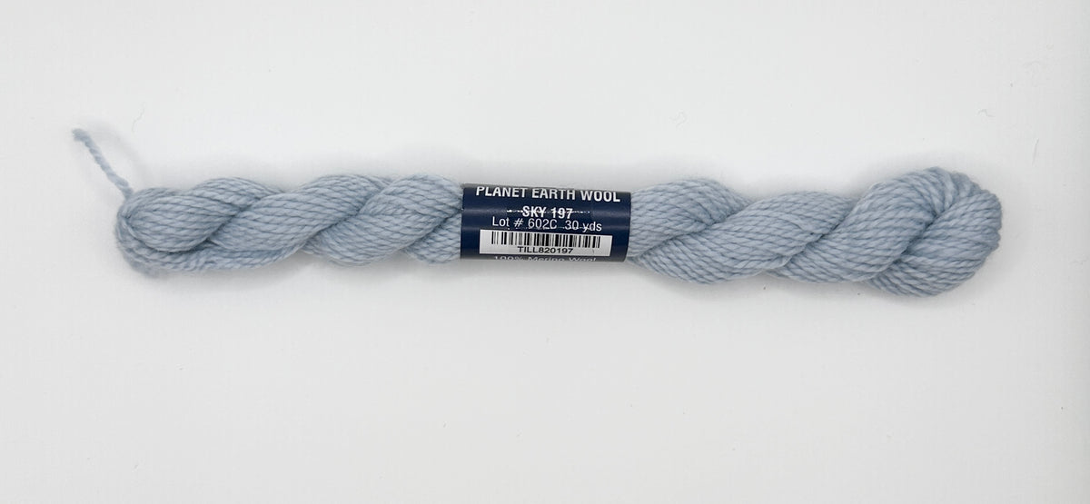 Planet Earth Merino Wool Sky 197