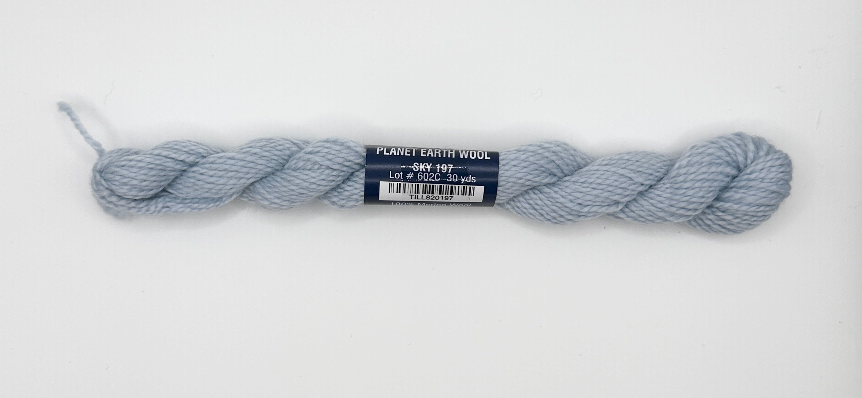Planet Earth Merino Wool Sky 197