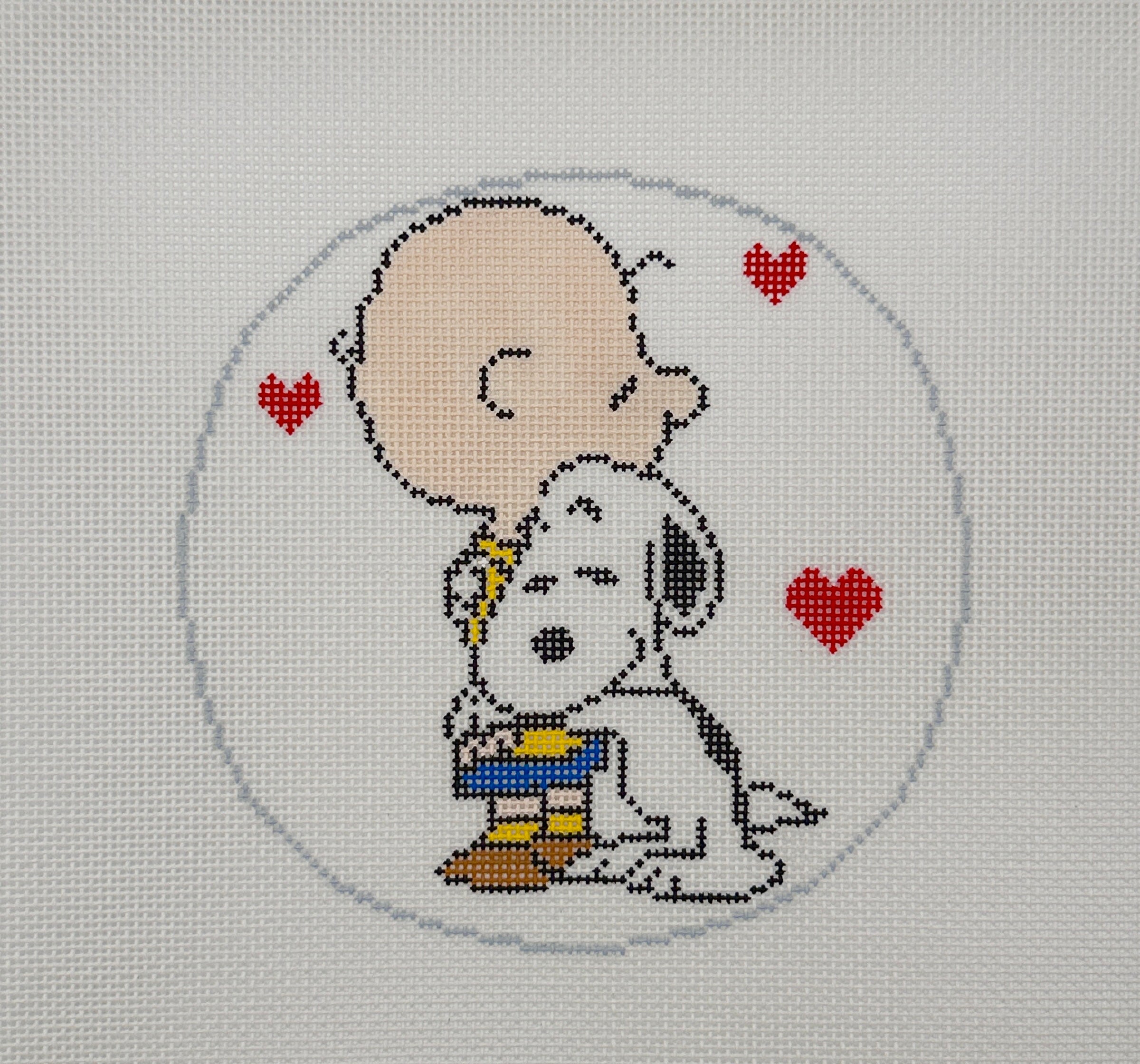 PEANUTS Valentine - Snoopy Hugging Charlie Brown