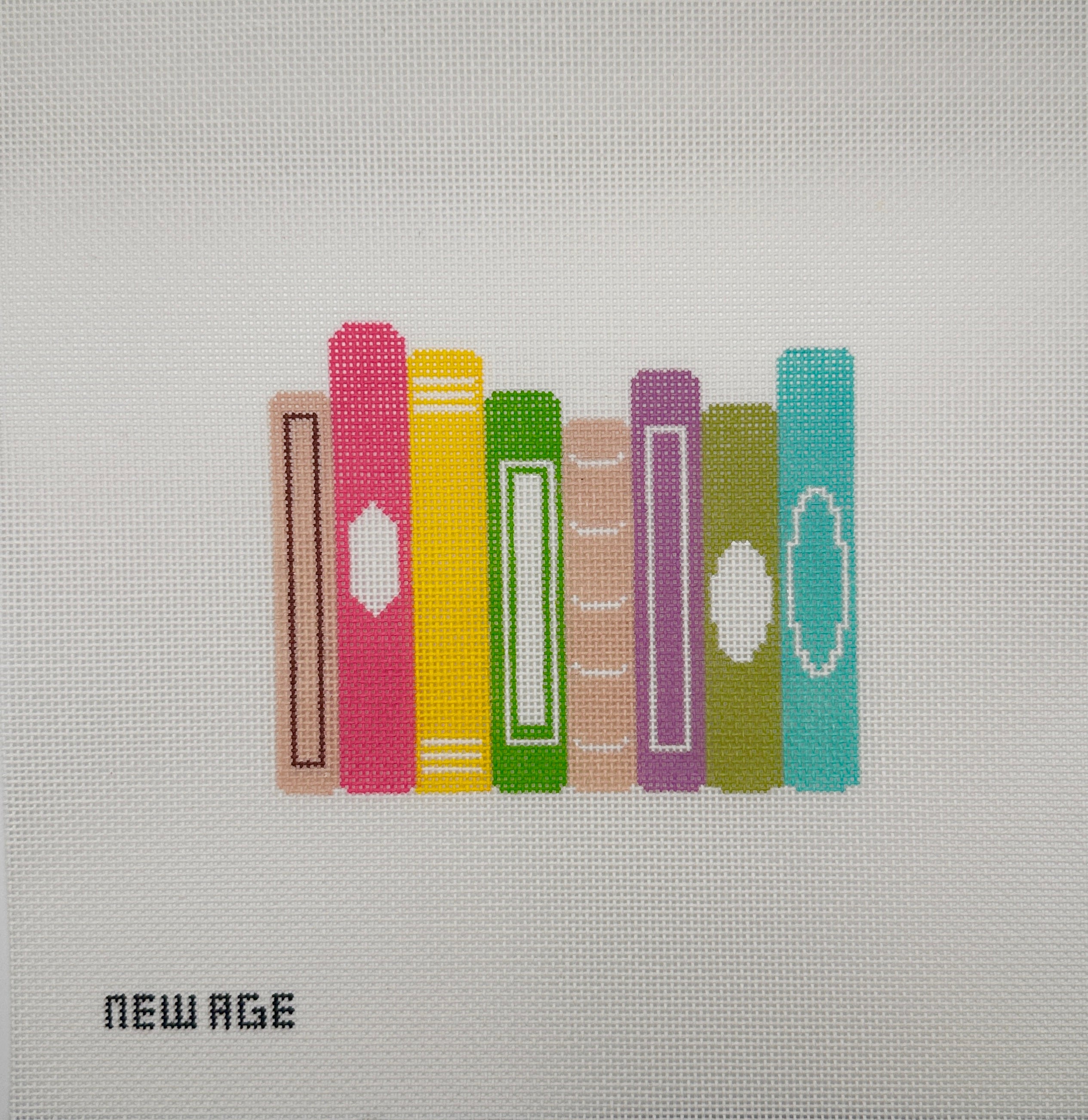 Stack of Books Canvas