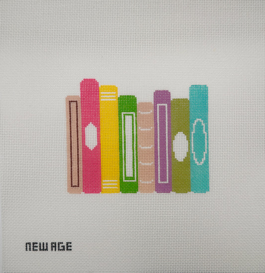 Stack of Books Canvas