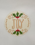 Joy Round Ornament
