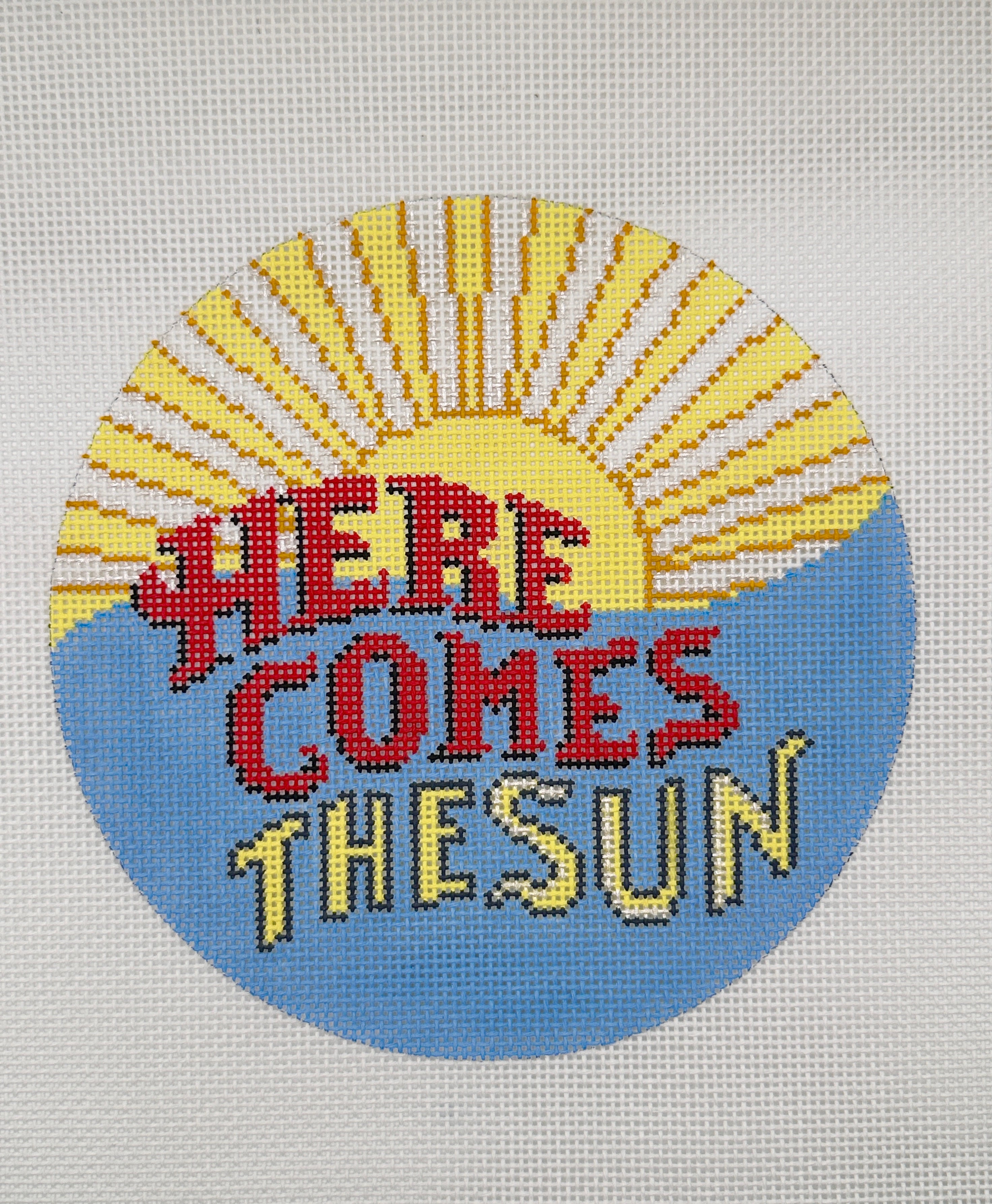 Here Comes The Sun Large Round