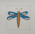Blue and Gold Dragonfly