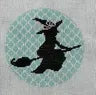Halloween Round Witch On The Go