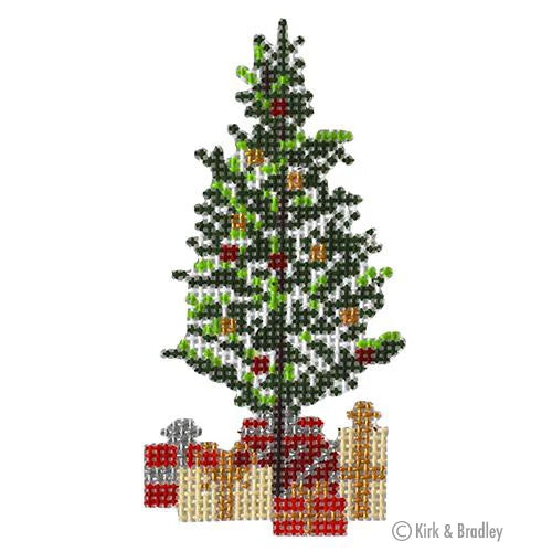 Retro Ski - Christmas Pine Tree