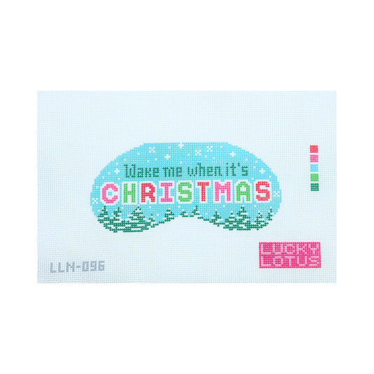 Wake me up when it's Christmas Sleep Eye Mask