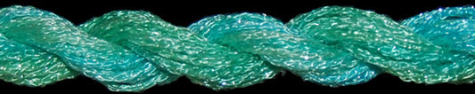 Threadworx #12 Overdyed Metallic Caribbean Surf 910090