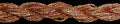 Threadworx #12 Overdyed Metallic Gilded Golden Pink 910781