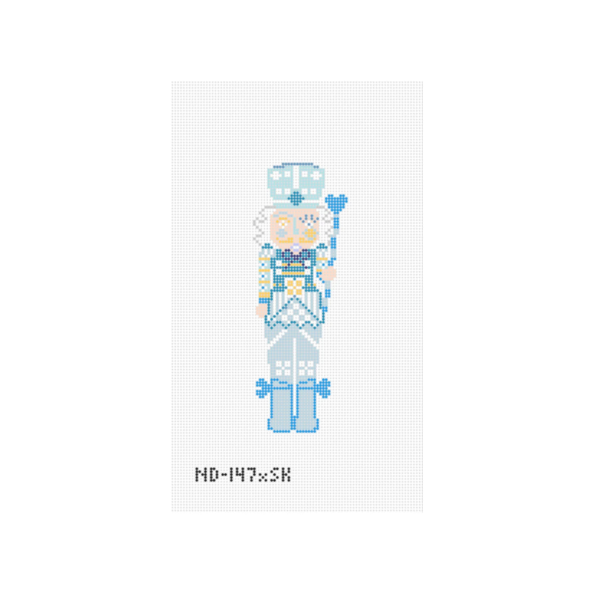 Small Blue Nutcracker