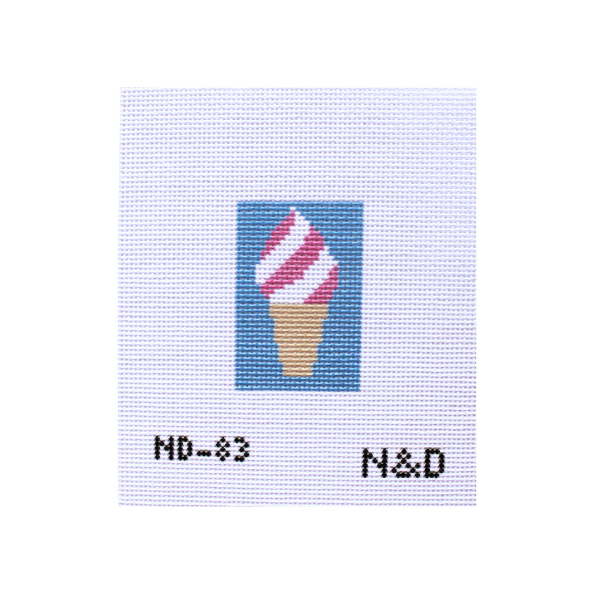 Twist Ice Cream Cone Luggage Tag