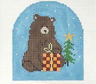 Bear w/ Checkered Pkg