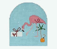 Flamingo Heart Pkg