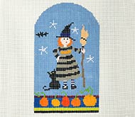 Witch with Broom