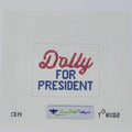 Dolly for President (red/white/blue)
