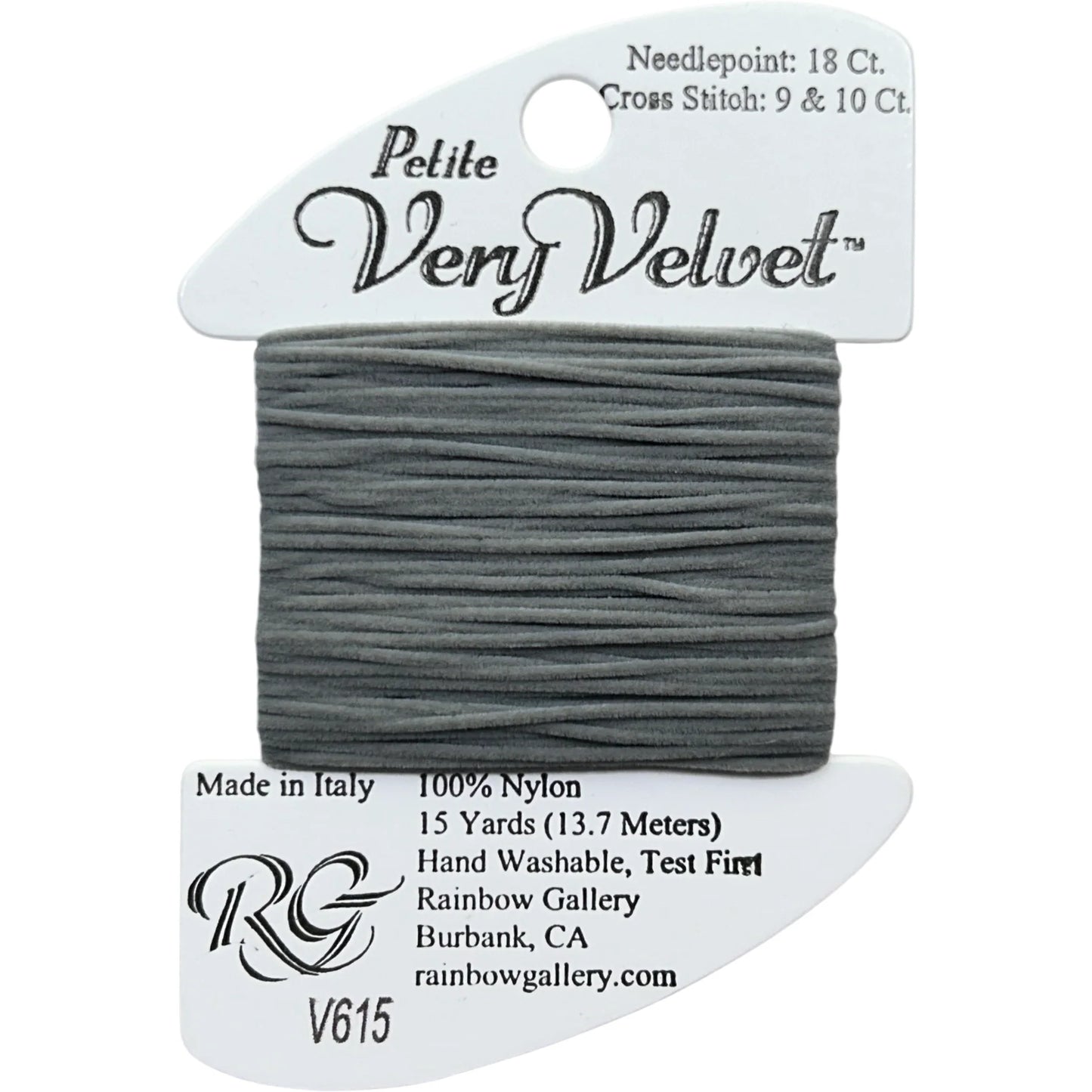 Petite Very Velvet - V615 Light Gray