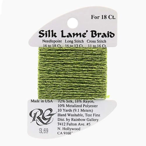 Silk Lame Braid 18 - SL69 Medium