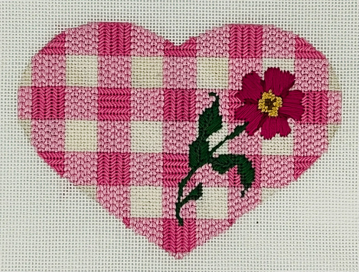 Gingham Heart