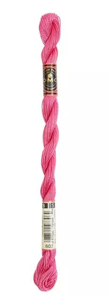 DMC Pearl Cotton 5 Pink Verbena 602