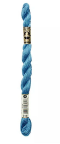Fleur de Paris Pearl Cotton 5 Nattier Blue 518