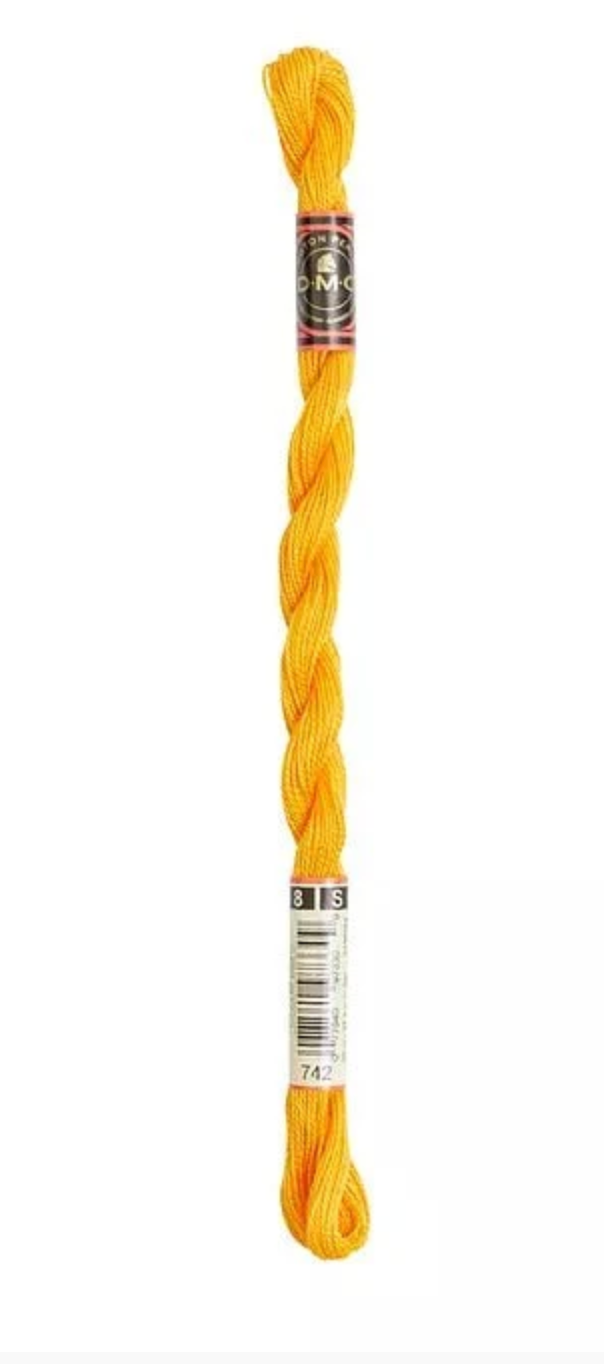 Fleur de Paris Pearl Cotton 3 Clementine 742