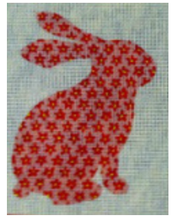 Bunny (It pink w/dark pink flowers)