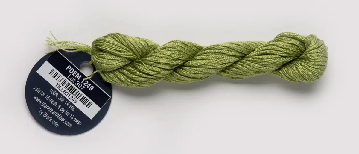 Planet Earth Silk Ply Poem 1249
