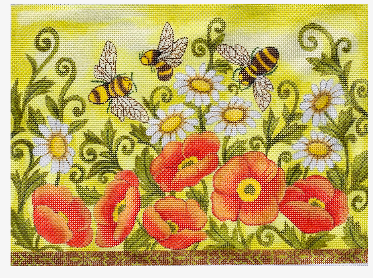 Bees and Poppies