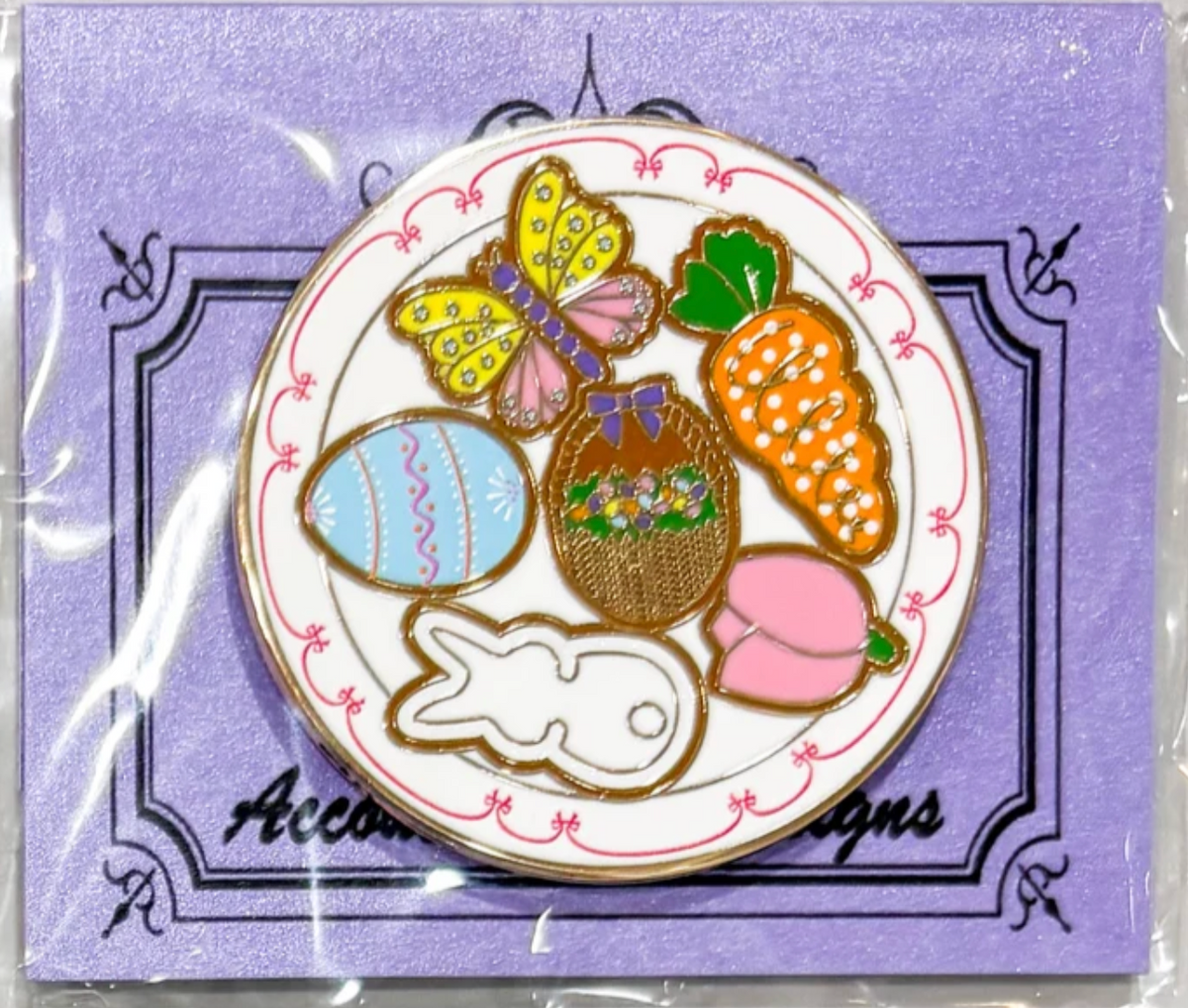 Easter Cookie Plate Needle Minder