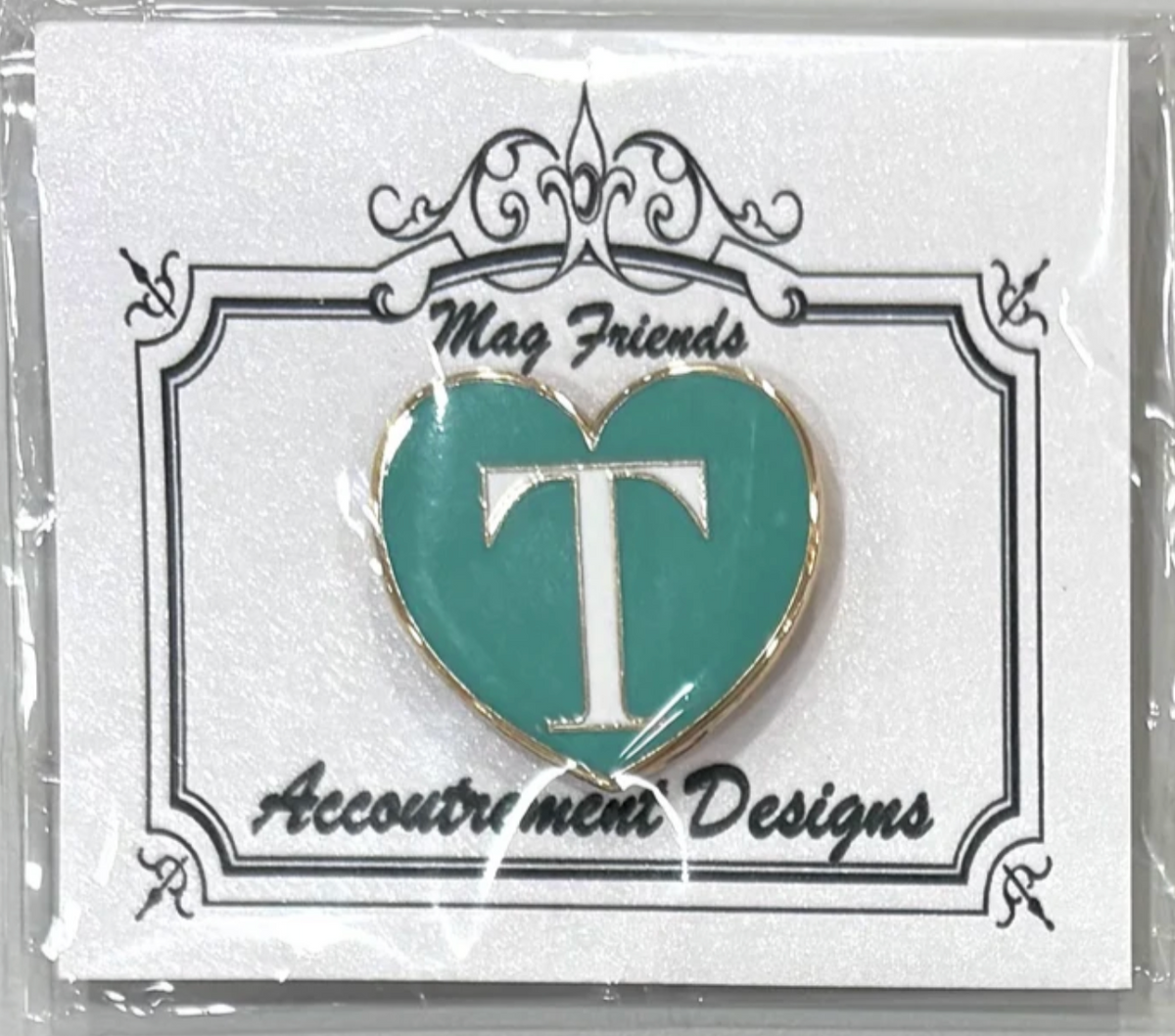 Designer Heart T Needle Minder