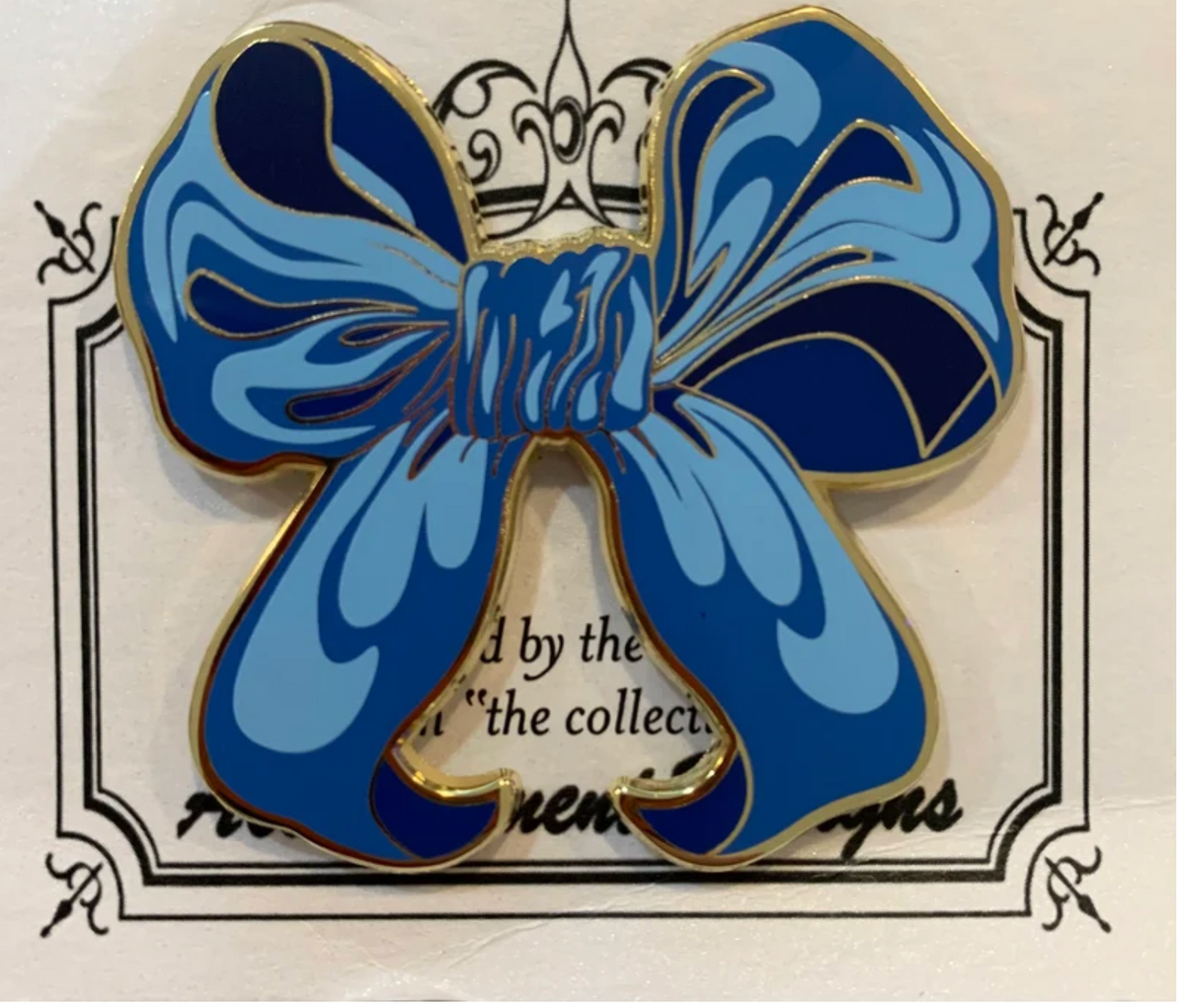 Blue Bow Needle Minder