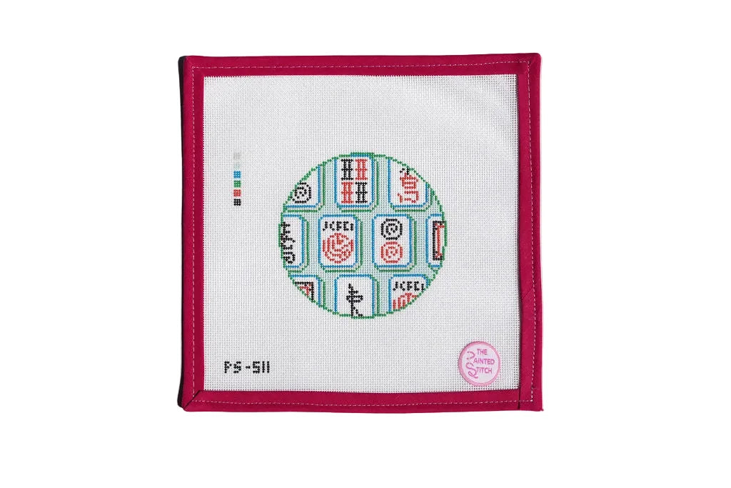 Mahjong Tiles Round Jewel