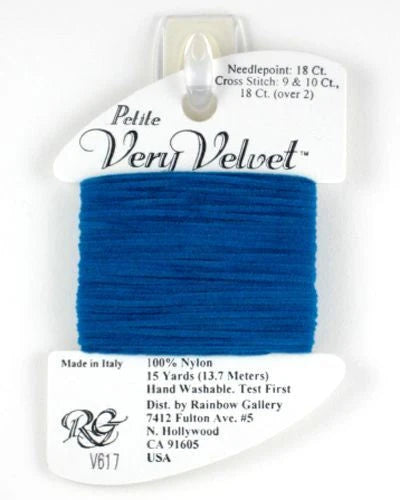 Petite Very Velvet - V617 Peacock Blue