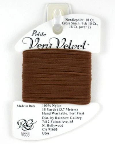 Petite Very Velvet - V658 Golden Brown