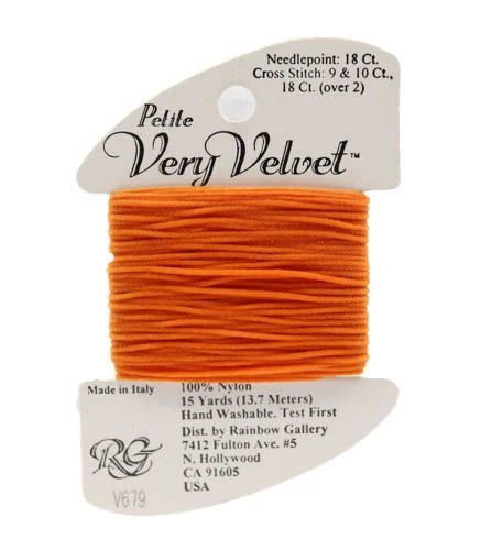 Petite Very Velvet - V679 Bright Orange