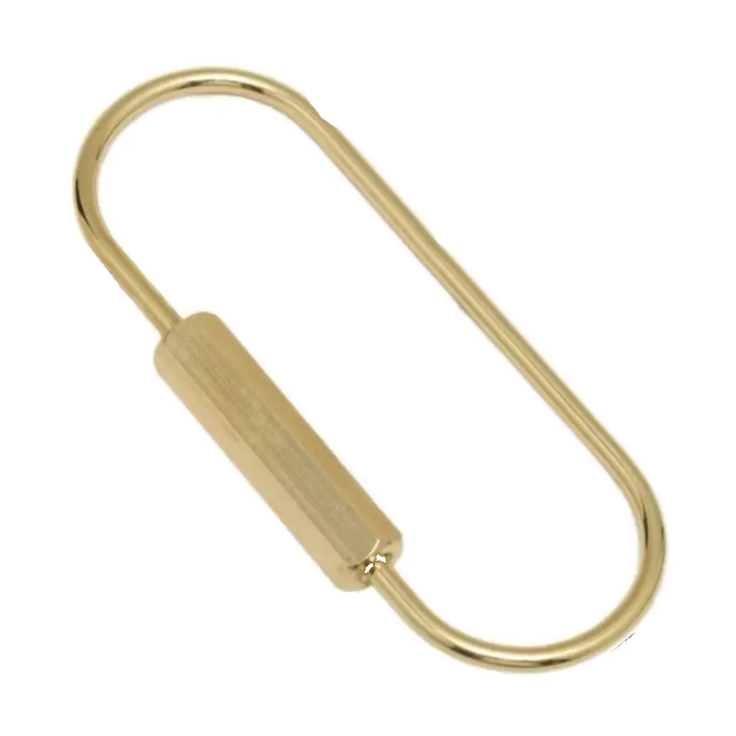 Gold Bag Tag Clip