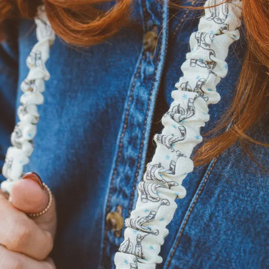 Western Rodeo Pearl Extended Lanyards