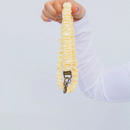 Andi X Katie Lynn Butter Yellow Lanyard