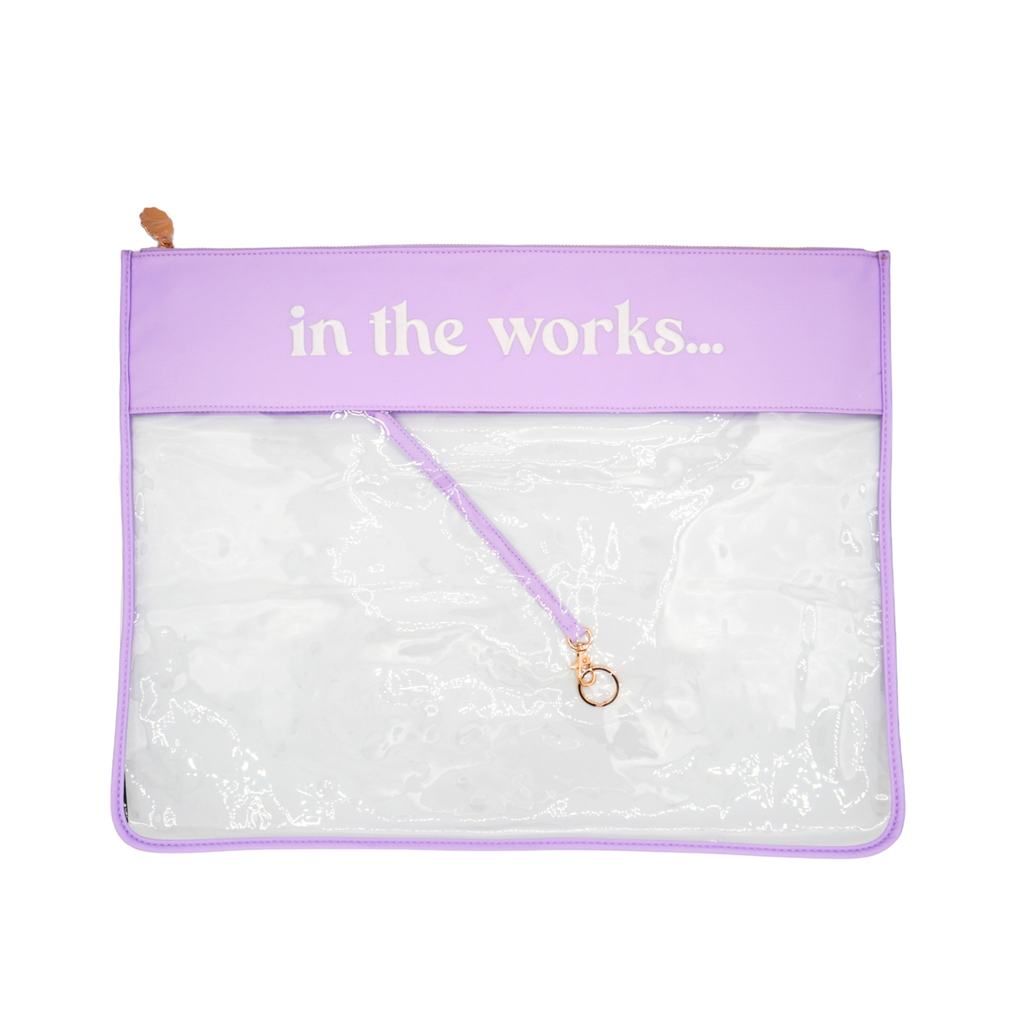 Extra Large In The Works Project Bag: Navy