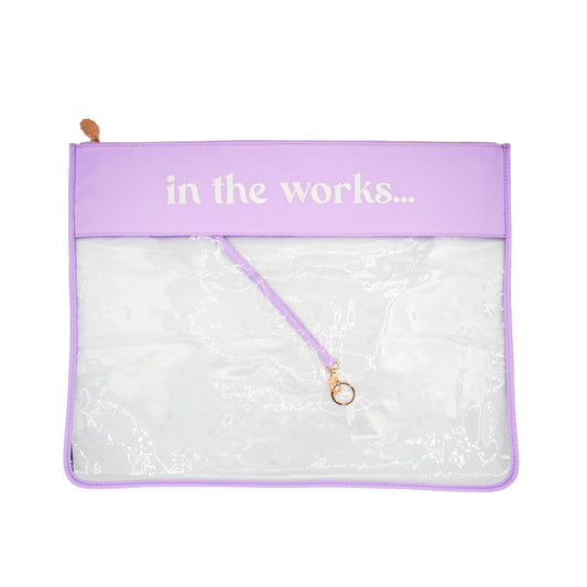 In The Works Project Bag: :Lavender