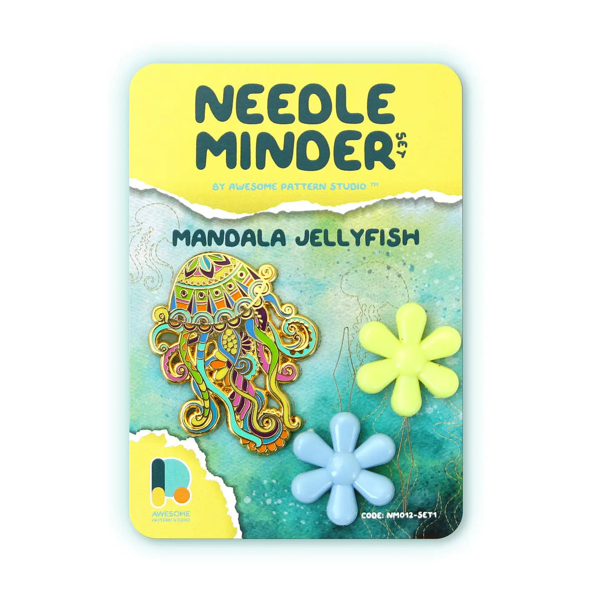 Mandala Jellyfish Needle Minder