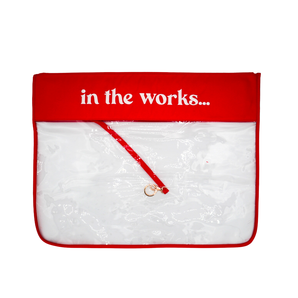 Extra Large In The Works Project Bag: Navy