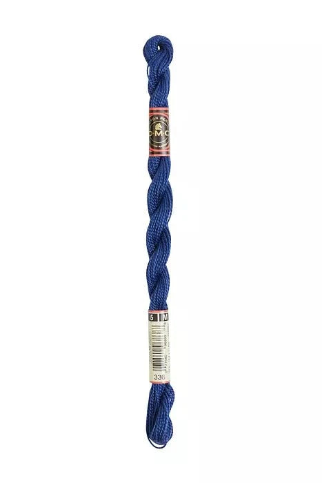 DMC Pearl Cotton 3 Indigo Blue 336