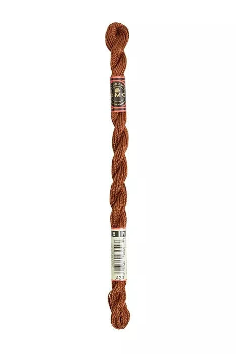 Fleur de Paris Pearl Cotton 5 Chocolate 433
