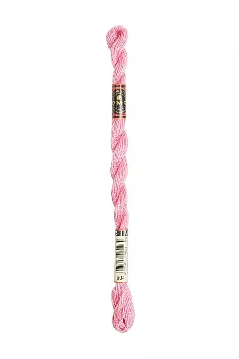 DMC Pearl Cotton 3 Pink Hyacinth 604
