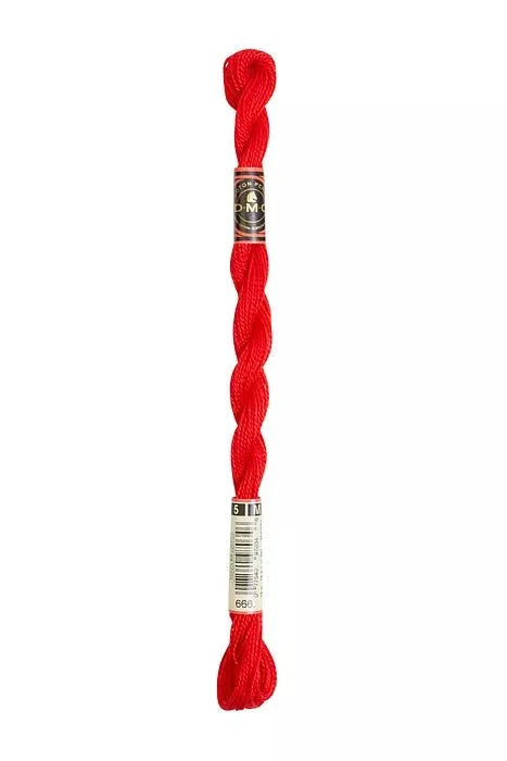 Fleur de Paris Pearl Cotton 3 Scarlet 666