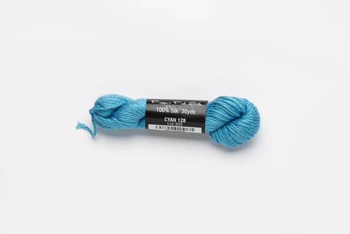 Pepper Pot Silk Skein 128 Cyan