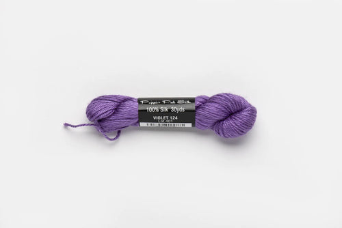 Pepper Pot Silk Skein Violet 124