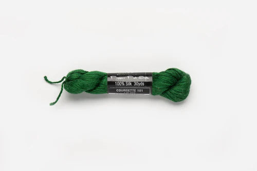 Pepper Pot Silk Skein 101 Courgette